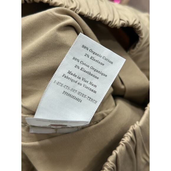 Everlane Womens Khaki Elastic Waist High Rise The Easy Chino Shorts Size X-Small - Picture 6 of 9